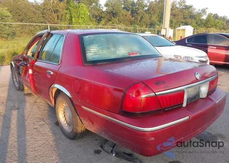 1999 Mercury Grand Marquis Ls from USA, damaged, VIN 2MEFM75W9XX665106